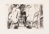 Max Beckmann, Bordell in Hamburg