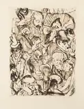 Max Beckmann, Cafémusik, 1918, Drypoint
