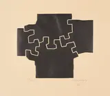 Eduardo Chillida, Osasun, 1974, Woodcut