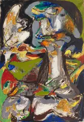 Asger Jorn, Ohne Titel, 1955, Oil on canvas