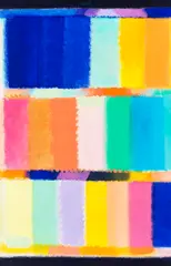 Heinz Mack, Sommertage (Chromatische Konstellation), 2004, Acrylic on canvas
