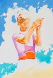 Norbert Bisky, schonend und schnell, 2002, Oil on canvas