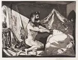 Pablo Picasso, Faune dévoilant une femme, 1936, Etching and aquatint