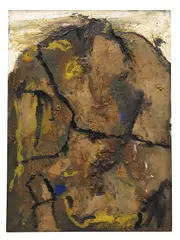 Emil Schumacher, Albia, 1977, Oil on canvas