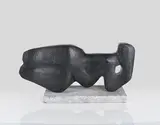 Karl Hartung, Liegende, 1950/52, Bronze with dark green patina