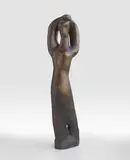 Louise Stomps, Göttin, Um 1950, Bronze with brown patina