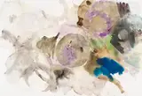 Ernst Wilhelm Nay, Ohne Titel, 1959, Aquarell auf genarbtem Velin
