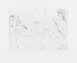 Pablo Picasso, Clin d, 1968, Etching