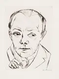 Max Beckmann, Selbstbildnis