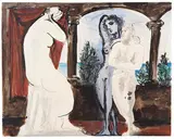 Pablo Picasso, Le Sculpteur et son Modèle, 1933, Gouache, watercolor and India ink