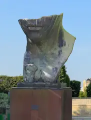 Igor Mitoraj, Porta Italica, 1997, Bronze with brown patina