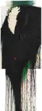 Arnulf Rainer, Kreuz, 1988, Oil on panel