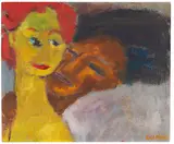 Emil Nolde, Junges Paar