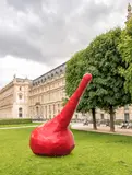 Franz West, Sitzskulptur, 2006, Seating sculpture. Aluminum, coated