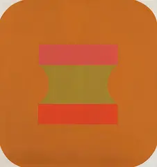 METRO-TRA/64 by Georg Karl Pfahler, 1964, Acrylic on canvas, sold May 2025
