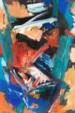 Helmut Sturm, Ohne Titel, 1998, Oil on fibreboard