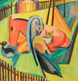 Johanna Schutz-Wolff, Ohne Titel, 1920, Watercolor