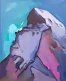 Lambert Maria Wintersberger, Matterhorn, 2002, Oil on canvas
