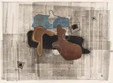 Rolf Cavael, Ohne Titel, 1945, Mixed media