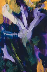 Rainer Fetting, Iris, 1989, Oil on canvas