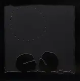Lucio Fontana, Concetto Spaziale - Teatrino (nero), 1968, Quattro fogli di cartone ritagliati e incollati per formare un rilievo