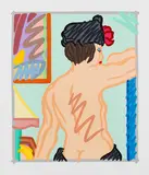 Tom Wesselmann, Judy with black hat, 1997, Silkscreen in colors