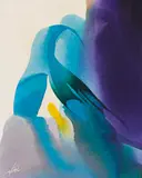 Paul Jenkins, Phenomena Eye Back, 1963, Acrylic on canvas