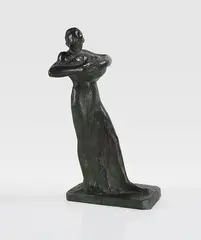 George Minne, Mère et enfant V, 1928, Bronze
