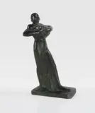 George Minne, Mère et enfant V, 1928, Bronze