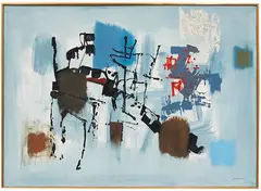 Fritz Winter, Spätsommer, 1960, Oil on canvas