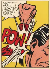 Roy Lichtenstein, Sweet Dreams Baby!, 1965, Farbserigraphie auf leichtem Karton