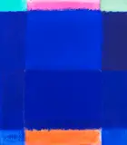 Heinz Mack, Kleiner Farb-Dialog (Chromatische Konstellation), 2003, Acrylic on canvas