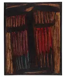 Große Meditation: Stunden vor Christi Geburt by Alexej von Jawlensky, 1936, Oil on canvas-textured paper, originally mounte..., sold Dec 2024