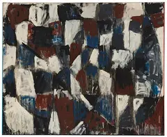 Markus Lüpertz, Kongo, 1981, Oil on canvas