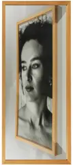 Günther Förg, Ika und Spiegel, 1988/90, Photography and mirror, each in the original wo...