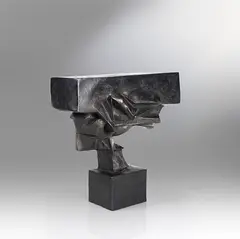 Fritz Koenig, Karyatide II, 1965, Bronze mit dunkelbrauner Patina