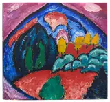 Alexej von Jawlensky, Berge in Oberstdorf