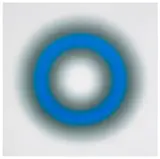 M 77 by Wojciech Fangor, 1968, Oil on canvas, sold Dec 2024