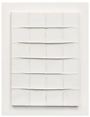 Piero Manzoni, Achrome, 1959/60, Mixed media. Sewn canvas and kaolin