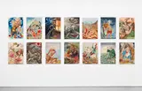 Otto Dix, Bilderbuch für Hana, Um 1925, 14 Watercolors, each originally laminated on fi...