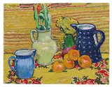 Max Pechstein, Stillleben mit Orangen, 1909, Oil on canvas