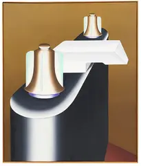 Der Selbstsüchtige by Konrad Klapheck, 1964, Oil on canvas, sold Dec 2024