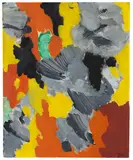 Ernst Wilhelm Nay, Federgrau, 1958, Oil on canvas