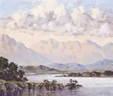 Mabel Young, LAKE AND MOUNTAIN SCENE