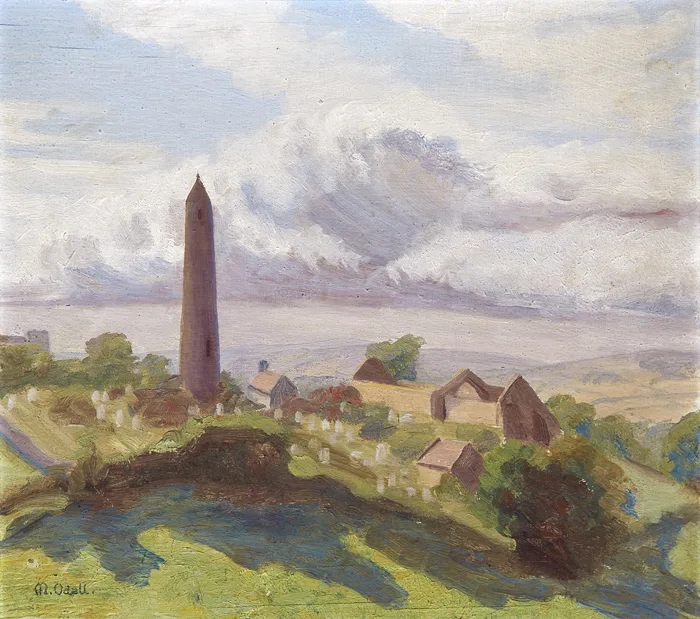 ARDMORE by Mary Odell, oil on board, sold Sep 2014