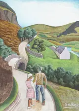 Cecil Ffrench Salkeld, A WALK IN GLENCREE