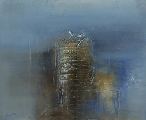 Richard Kingston, CAUSEWAY COAST NO. 90, 1999, oil on board