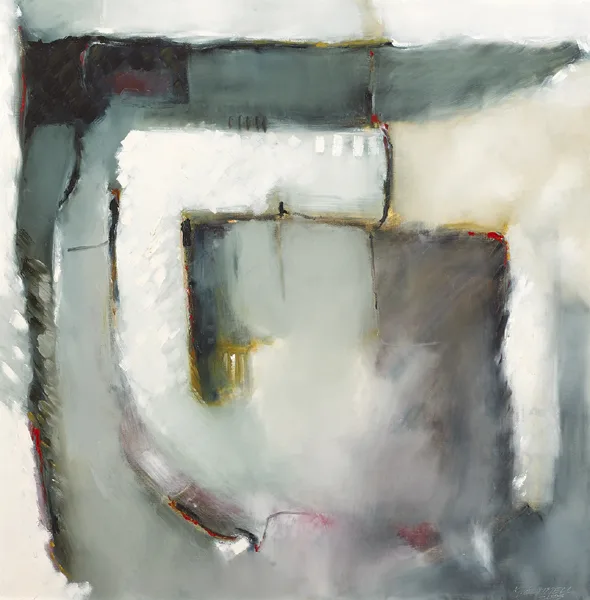 Michael Gemmell, SOFT FIELDS, 2003, oil on linen