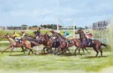 Roy Lyndsay, EL GRAN SENOR (NO. 2), WINNER OF THE IRISH DERBY, THE CURRAGH