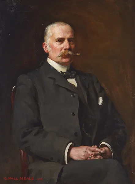 George Hall Neale, PORTRAIT OF W. WATSON RUTHERFORD, ESQ., M.P., LORD MAYOR OF LIVERPOOL, 1904, oil on canvas